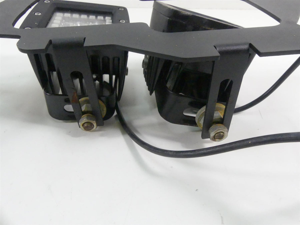 2018 Polaris RZR S 900 Aftermarket LED Headlight Head Light + Mounts & Wiring {{ shop.shopifyCountryName }} - Mototech271