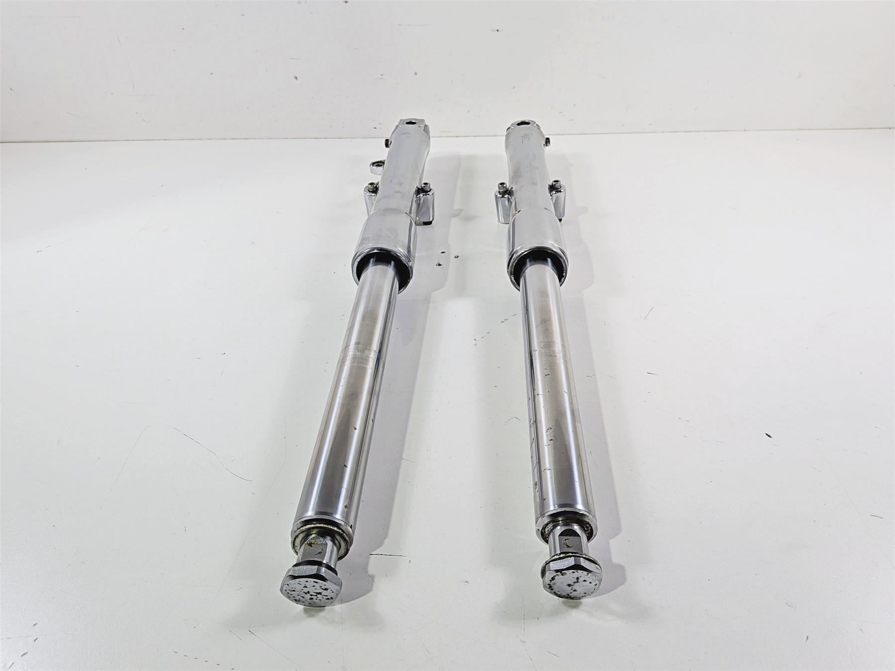 1996 Harley FLSTC Softail Heritage Straight Front Fork Leg Set