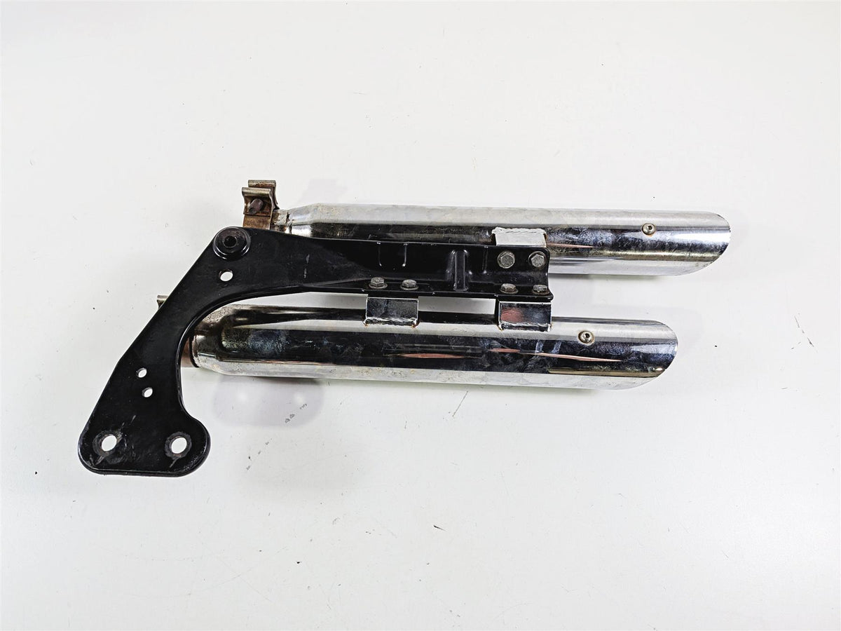 2012 Harley Softail FLSTF Fat Boy Python Slash Cut Slip On Muffler {{ shop.shopifyCountryName }} - Mototech271