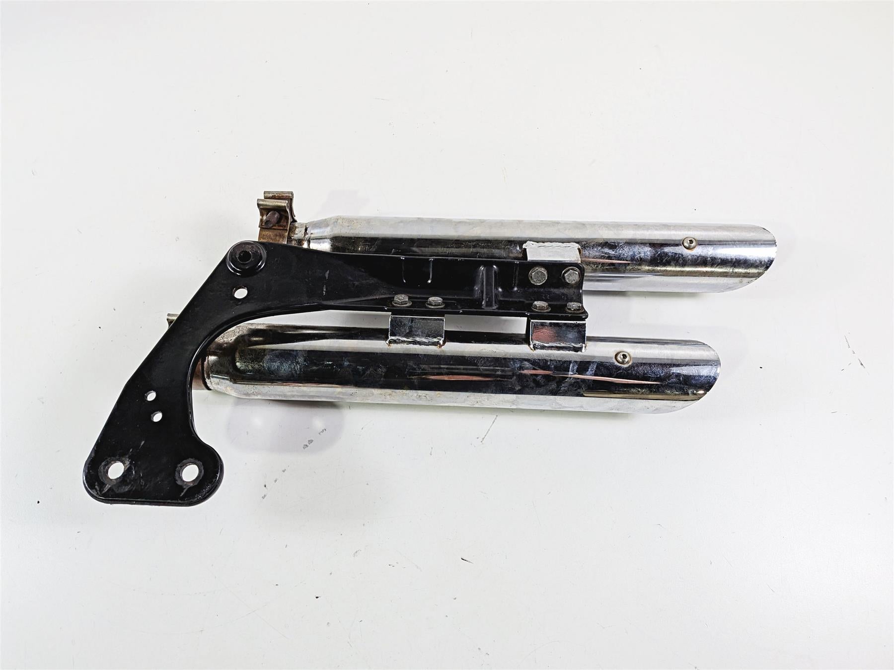 2012 Harley Softail FLSTF Fat Boy Python Slash Cut Slip On Muffler {{ shop.shopifyCountryName }} - Mototech271