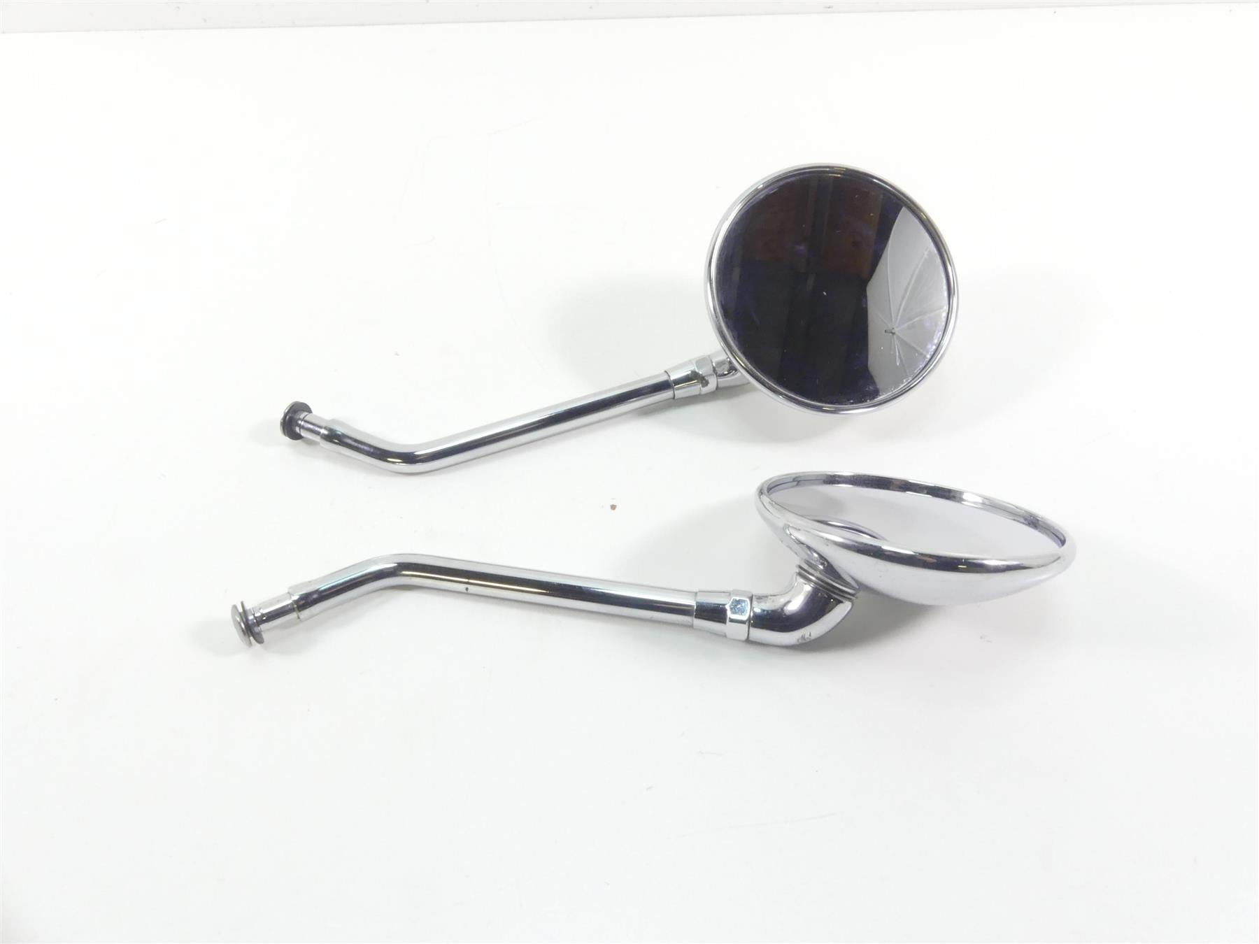 2013 Triumph Rocket 3 Touring Left Right Round Rear View Mirror Set T2066682 {{ shop.shopifyCountryName }} - Mototech271