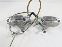 Load image into Gallery viewer, 2006 Harley VRSCR Street V-Rod Front Brake Caliper Set Silver 44505-06A 44506-06
