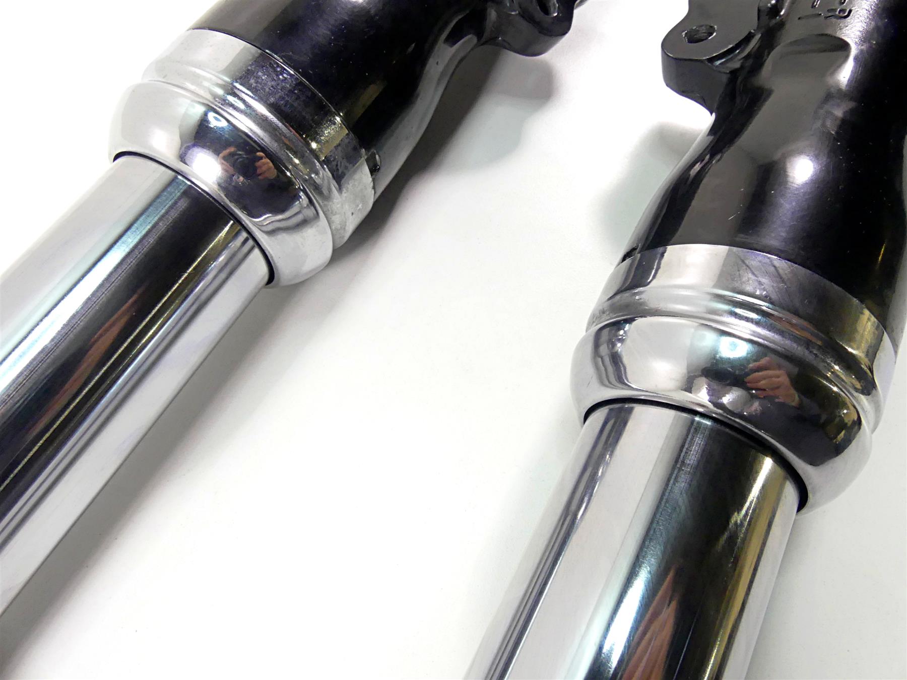2017 Harley Dyna FXDB Street Bob Front Fork 49mm Preload Caps 45400034 45400033 {{ shop.shopifyCountryName }} - Mototech271