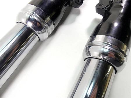 2017 Harley Dyna FXDB Street Bob Front Fork 49mm Preload Caps 45400034 45400033 {{ shop.shopifyCountryName }} - Mototech271