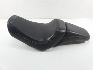 2014 Harley FXDF Dyna Fat Bob Rider Driver Dual Seat Saddle - Read 52000117