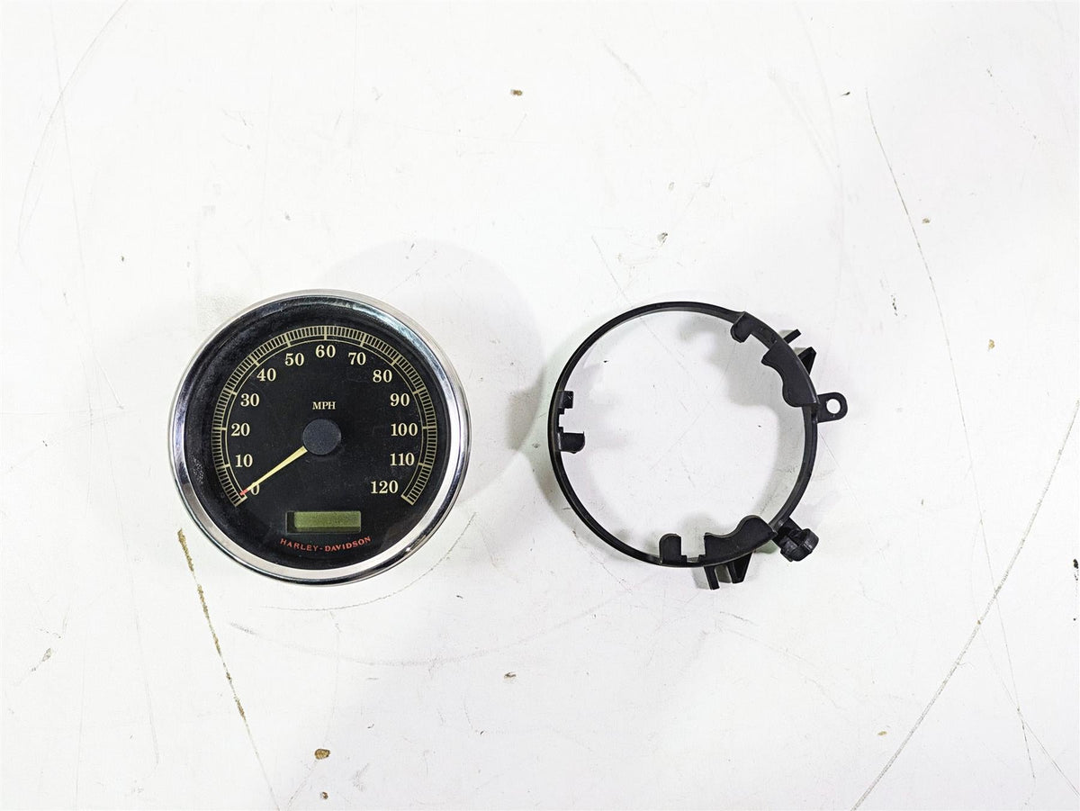 2008 Harley FLSTC 105TH Softail Heritage Speedometer Gauge Instr 27k 67033-08 {{ shop.shopifyCountryName }} - Mototech271