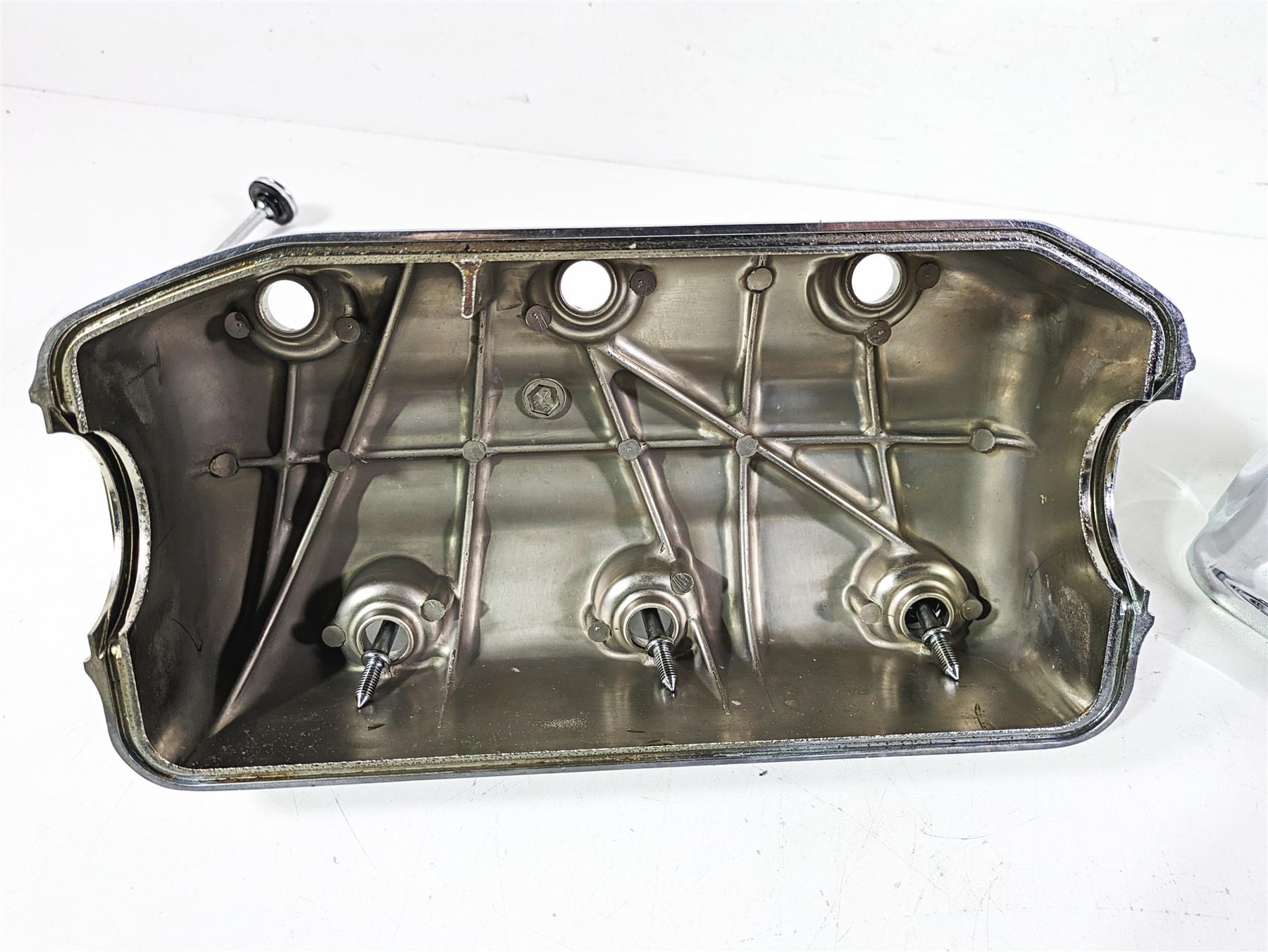 1998 Honda GL1500 Valkyrie Tour Chrome Cylinder Timing Cover Set 11511-MZ0-000 {{ shop.shopifyCountryName }} - Mototech271