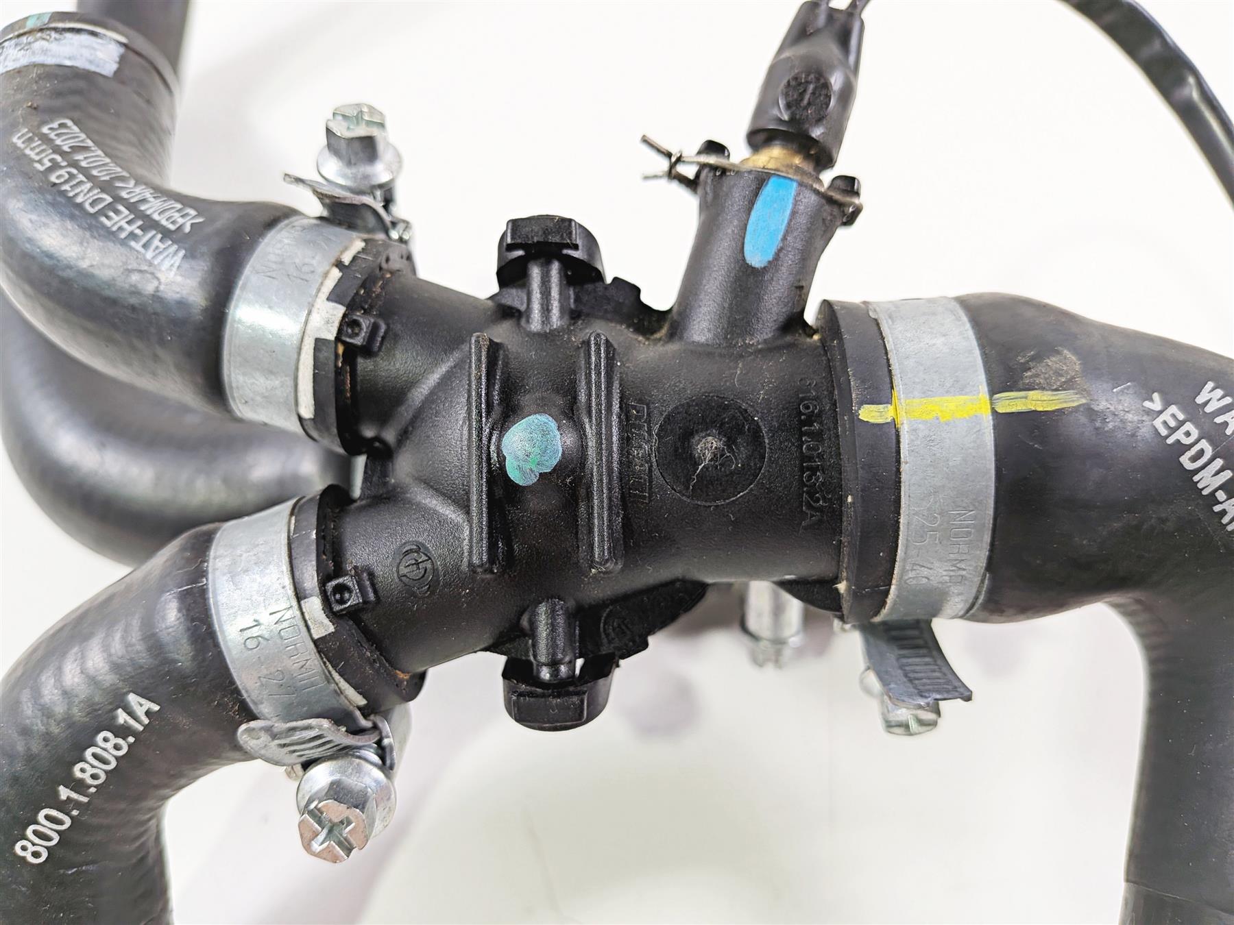 2023 Ducati Streetfighter V4 Coolant Water Thermostat & Hoses 55320161A-Mototech271