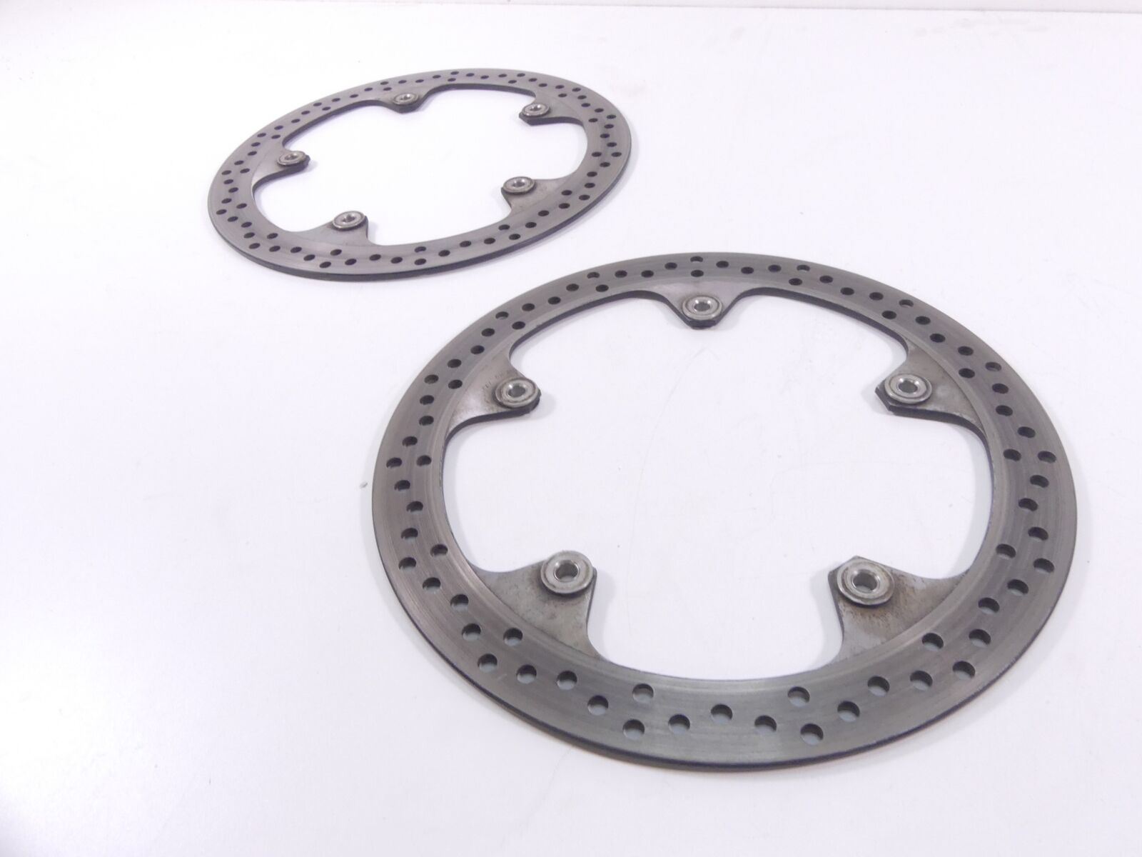 2008 BMW R1200R K27 Front Brake Disc Rotor Set 34117701459 {{ shop.shopifyCountryName }} - Mototech271