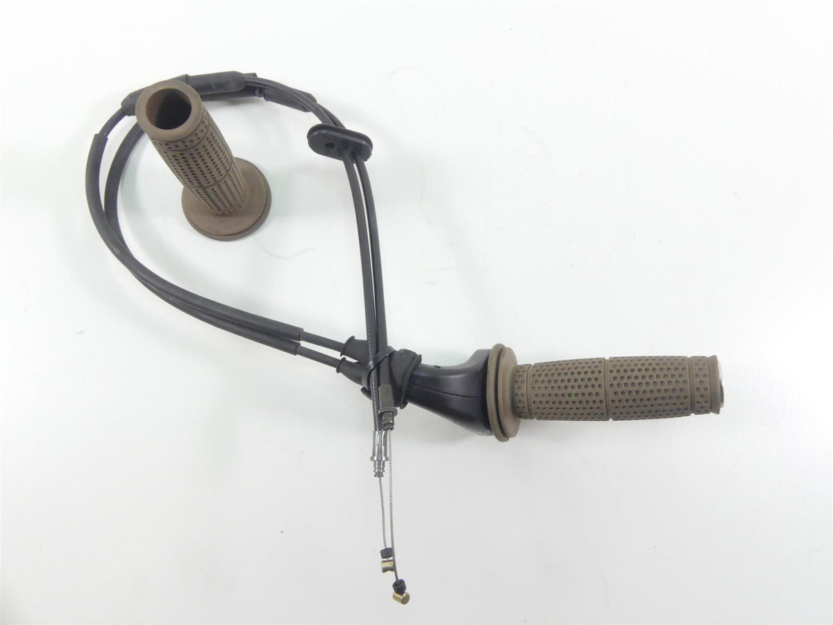 2004 Ducati 999 SBK Throttle Cable Steering Handlebar Grip Set 65420161A {{ shop.shopifyCountryName }} - Mototech271