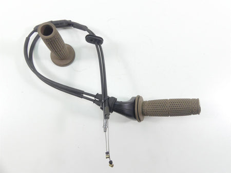 2004 Ducati 999 SBK Throttle Cable Steering Handlebar Grip Set 65420161A {{ shop.shopifyCountryName }} - Mototech271