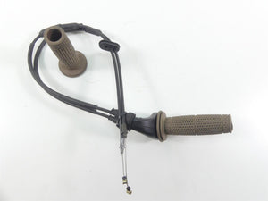 2004 Ducati 999 SBK Throttle Cable Steering Handlebar Grip Set 65420161A | Mototech271