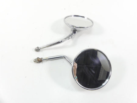 2002 Triumph Bonneville America Round Rear View Mirror Set T2066682 {{ shop.shopifyCountryName }} - Mototech271