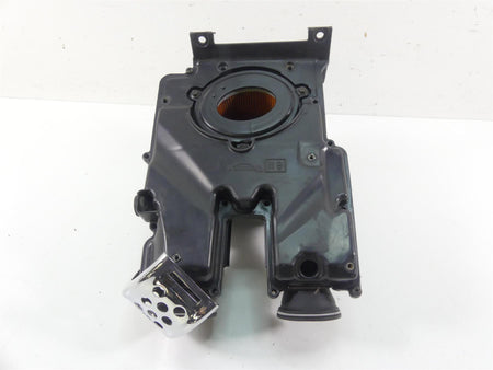 2002 Triumph Bonneville America Air Box Breather & Side Chrome Cover T2208760 {{ shop.shopifyCountryName }} - Mototech271