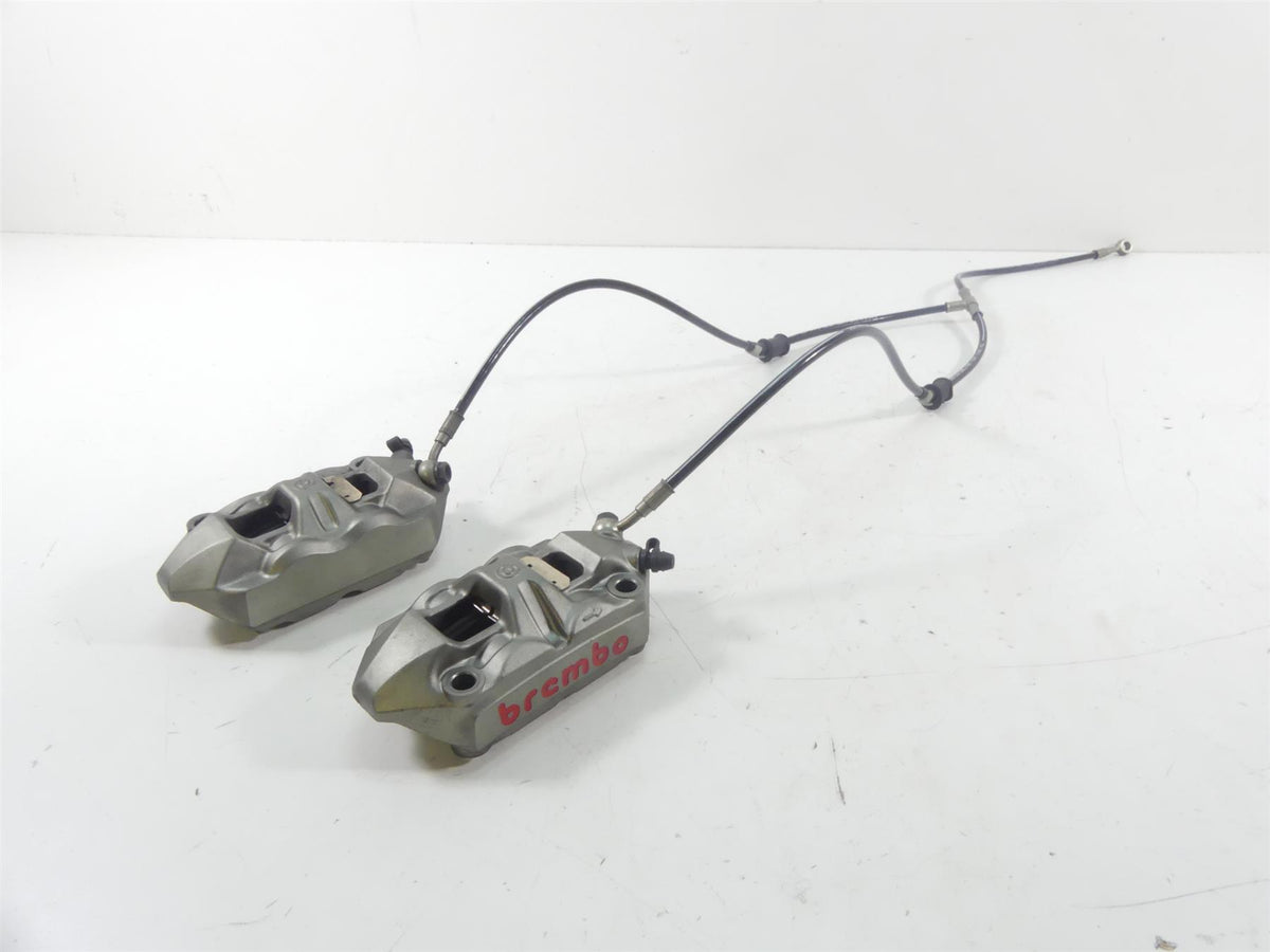 2008 Ducati Hypermotard 1100S Front Brembo Brake Caliper Set 61040901A 61040911A {{ shop.shopifyCountryName }} - Mototech271
