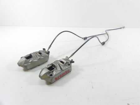 2008 Ducati Hypermotard 1100S Front Brembo Brake Caliper Set 61040901A 61040911A {{ shop.shopifyCountryName }} - Mototech271
