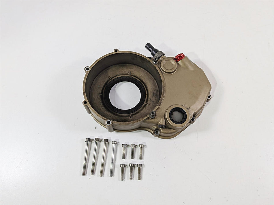 2008 Ducati Hypermotard 1100 S Gold Inner Clutch Engine Cover 24321151BC-Mototech271