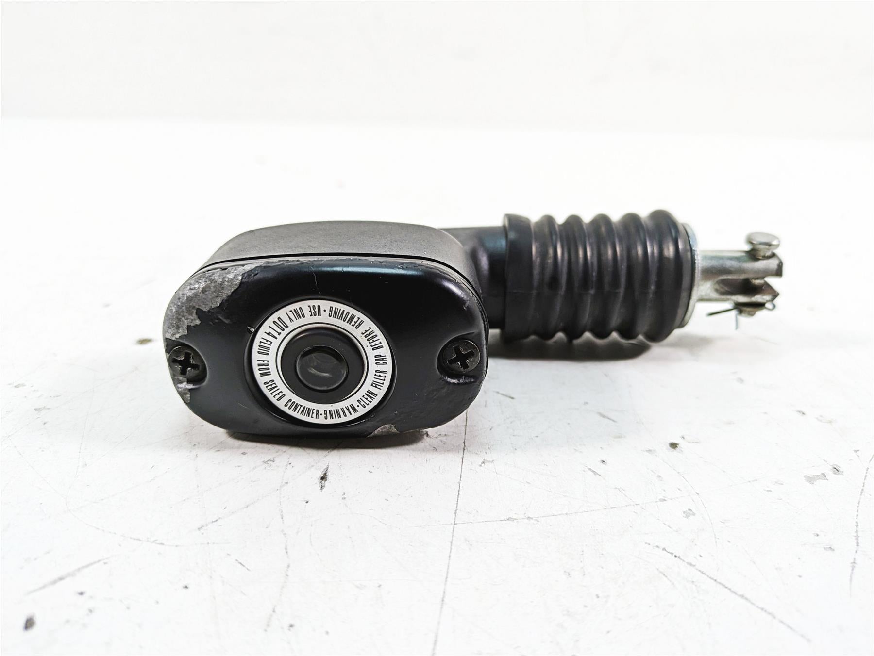 2009 Harley FXCWC Softail Rocker C Rear Brake Master Cylinder 41767-05E {{ shop.shopifyCountryName }} - Mototech271