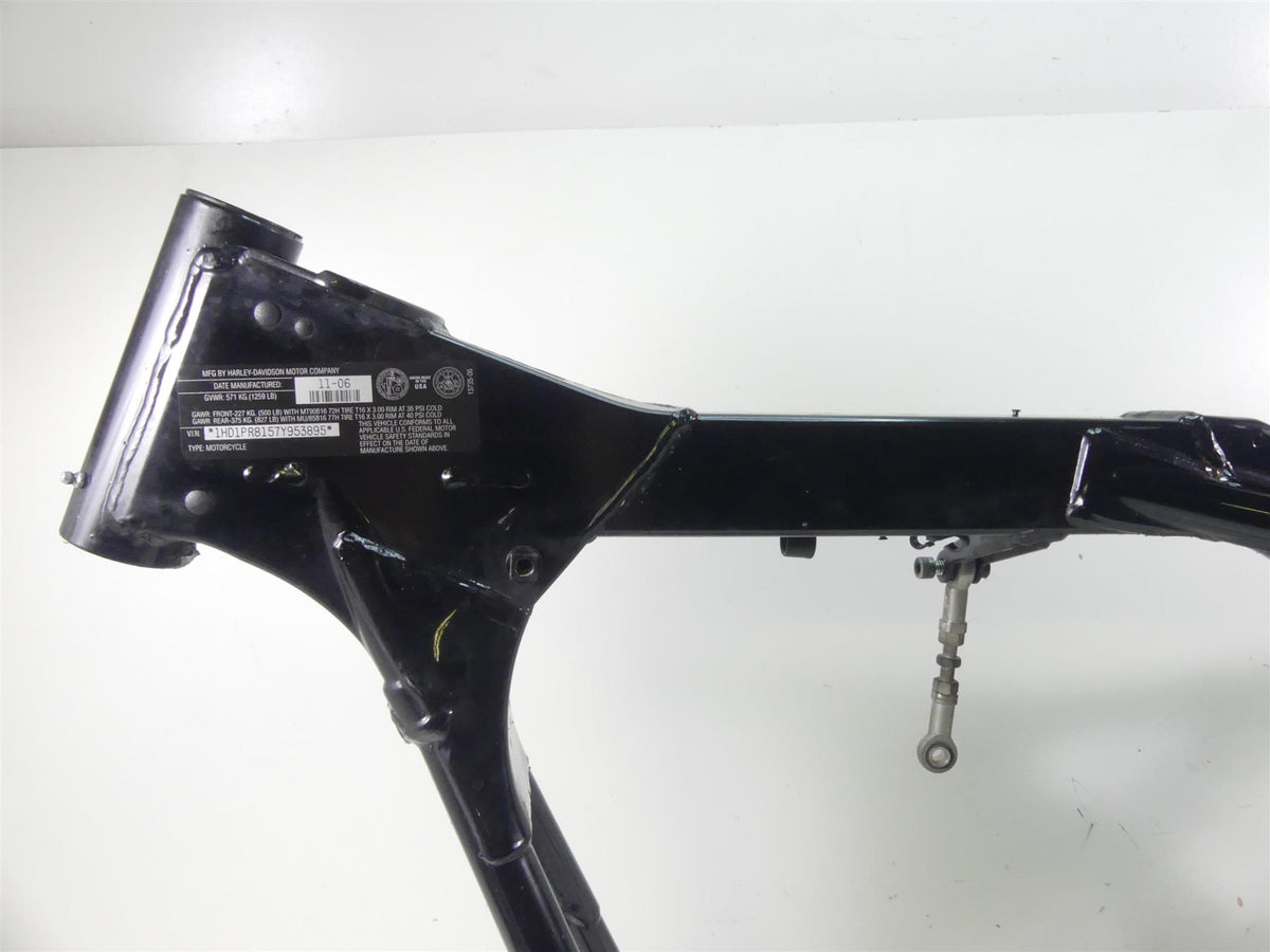 2007 Harley FLHTCU SE2 CVO Electra Glide Straight Main Frame Chassis With Clear Arkansas Title 47900-07 {{ shop.shopifyCountryName }} - Mototech271