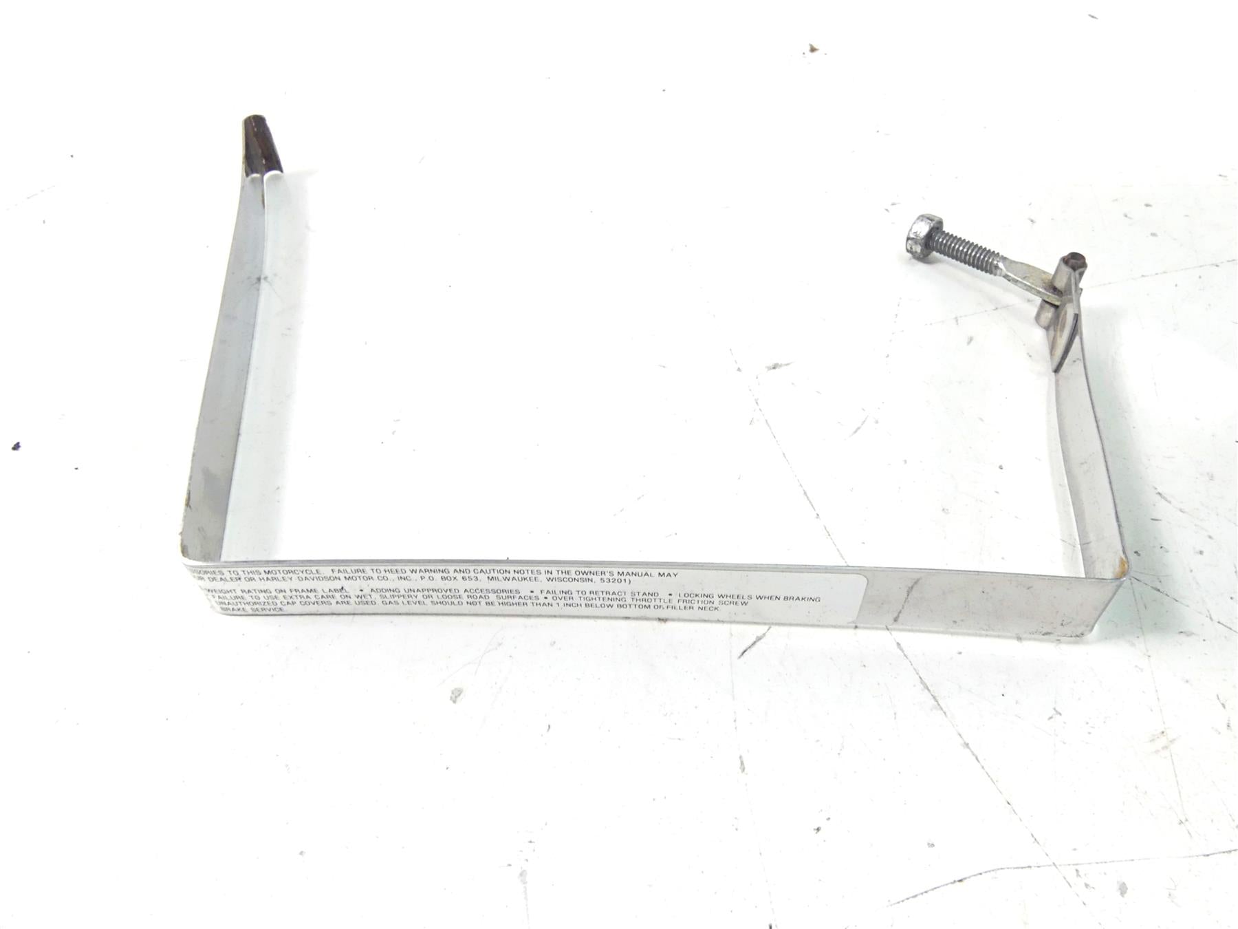 1997 Harley Sportster XL1200 C Battery Tray Holder Box + Chrome Covers 66194-49A {{ shop.shopifyCountryName }} - Mototech271