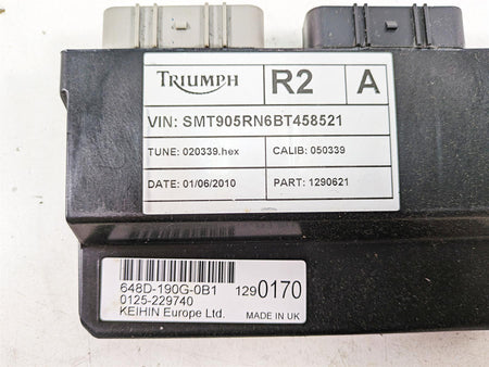 2011 Triumph America Keihin Cdi Ecu Ecm Engine Control Module Unit T1290621 {{ shop.shopifyCountryName }} - Mototech271