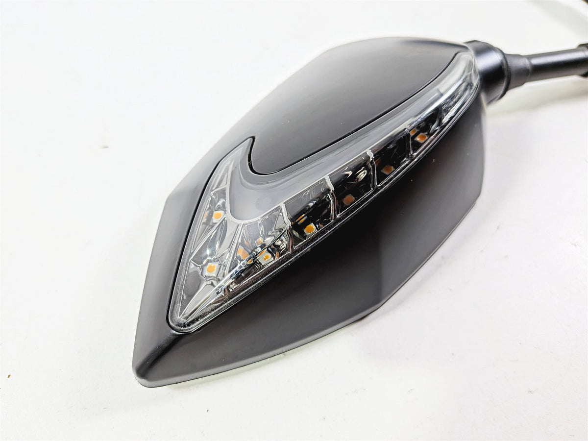 2013 Harley VRSCDX Night Rod Special Lucifer Magazi Rear Mirror Turn Signal LED-Mototech271