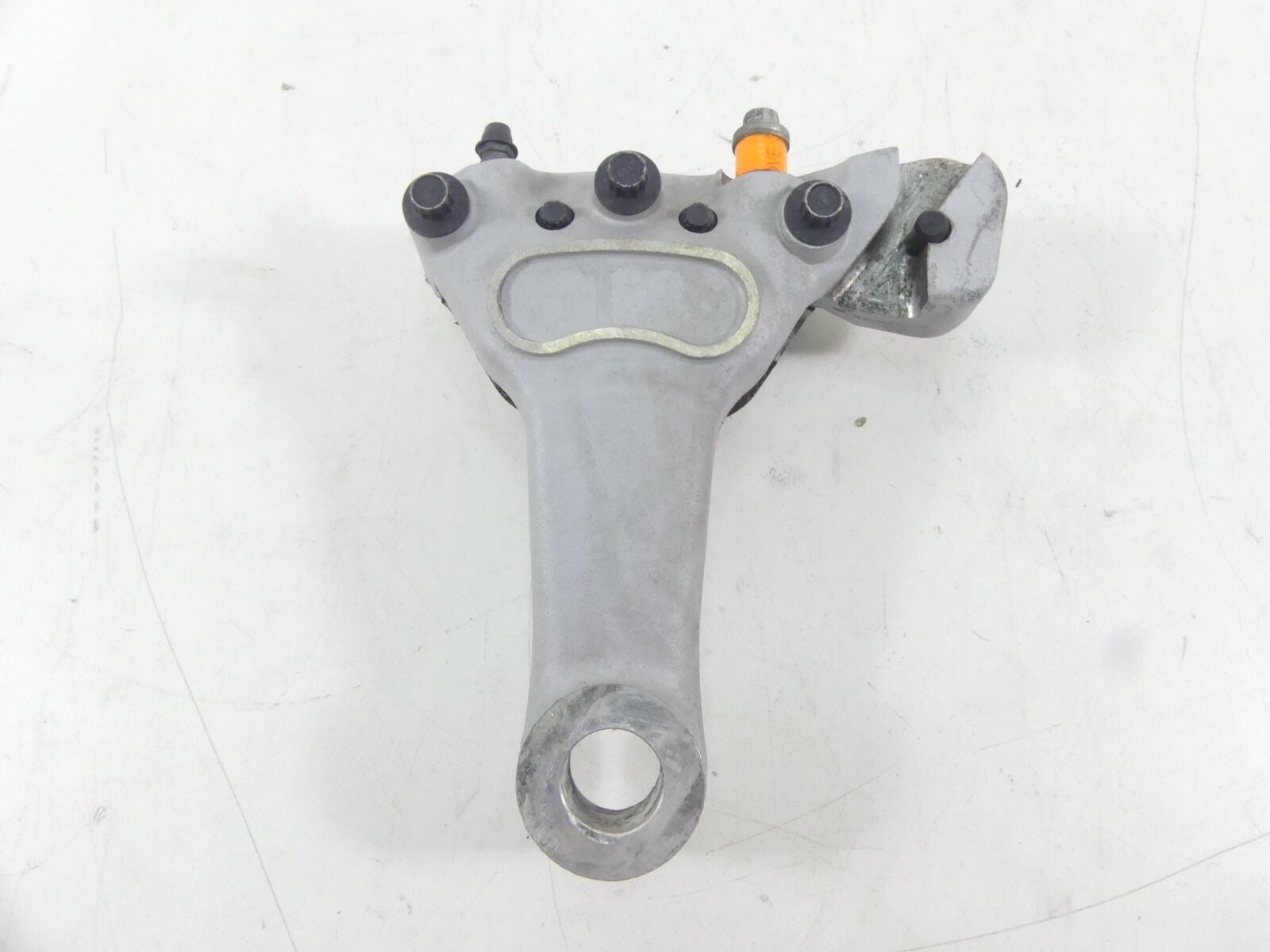 2006 Harley Touring FLHCU SE CVO Rear Brake Caliper With Bracket 44423-02C {{ shop.shopifyCountryName }} - Mototech271