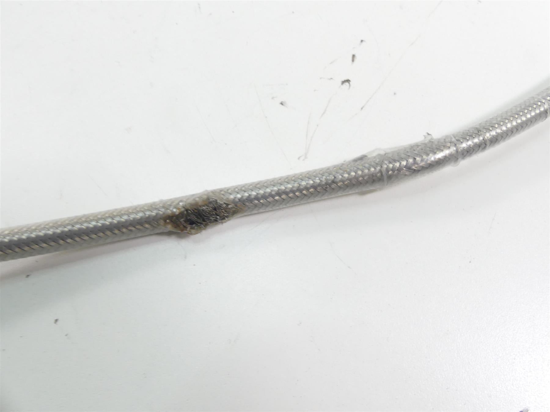 2002 Harley Touring FLHRCI Road King Apehanger 14" Cable & Brake Line set {{ shop.shopifyCountryName }} - Mototech271