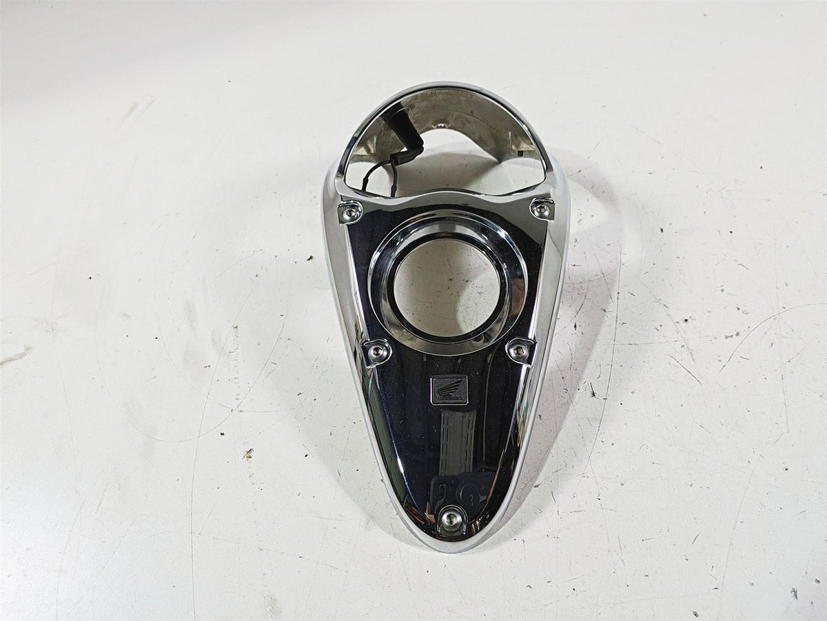 2002 Honda VTX1800 Retro Fuel Gas Petrol Tank Chrome Dash Cover 17621-MCV-000 {{ shop.shopifyCountryName }} - Mototech271