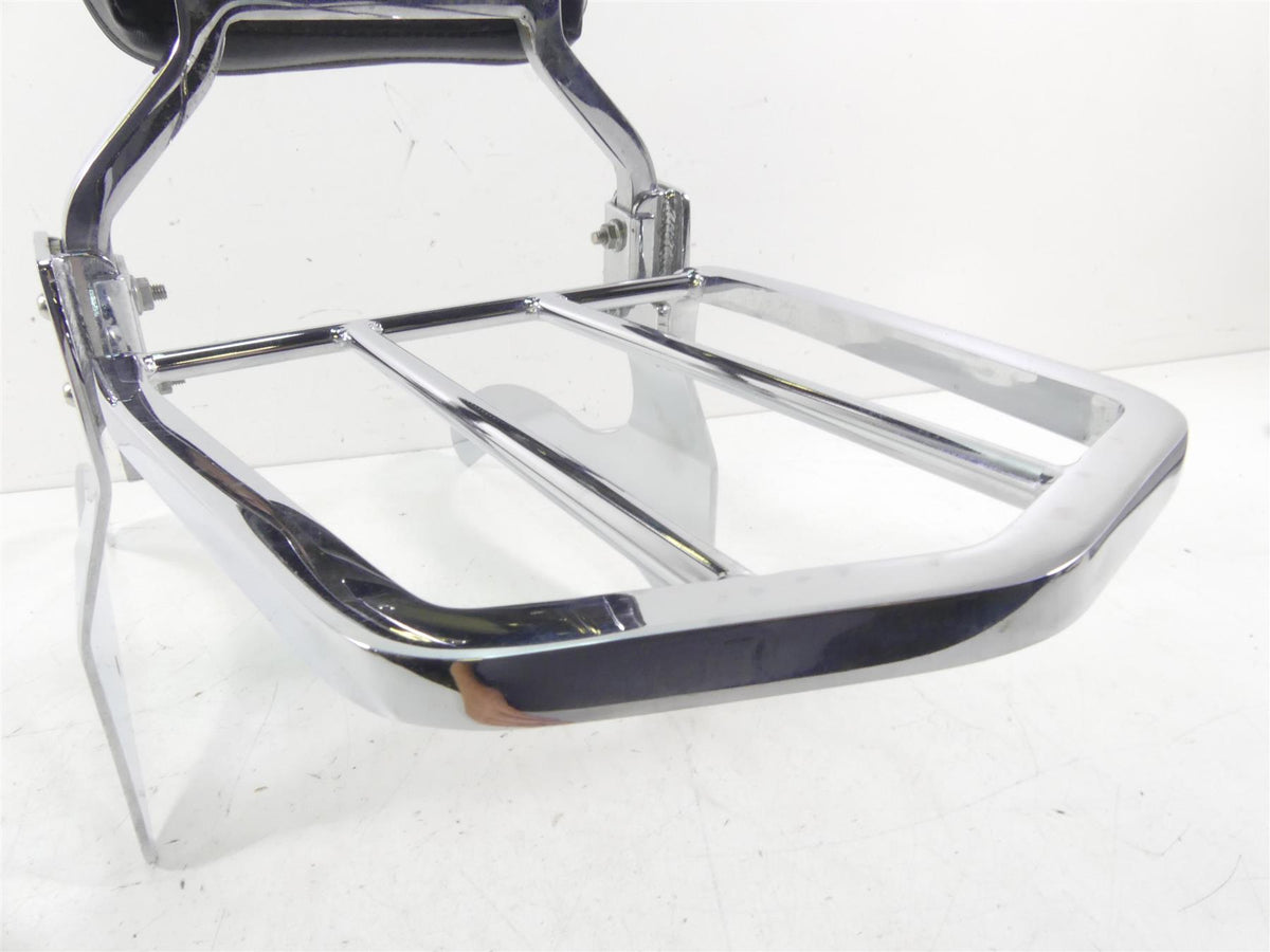 2002 Yamaha XVS1100 V-Star Nice Chrome Sissy Bar Back Rest {{ shop.shopifyCountryName }} - Mototech271