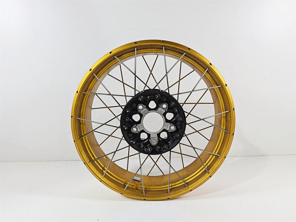2021 BMW R1250GS K51 Adventure Straight 17x4.5 Gold Rear Spoke Wheel Rim 36318404333-Mototech271