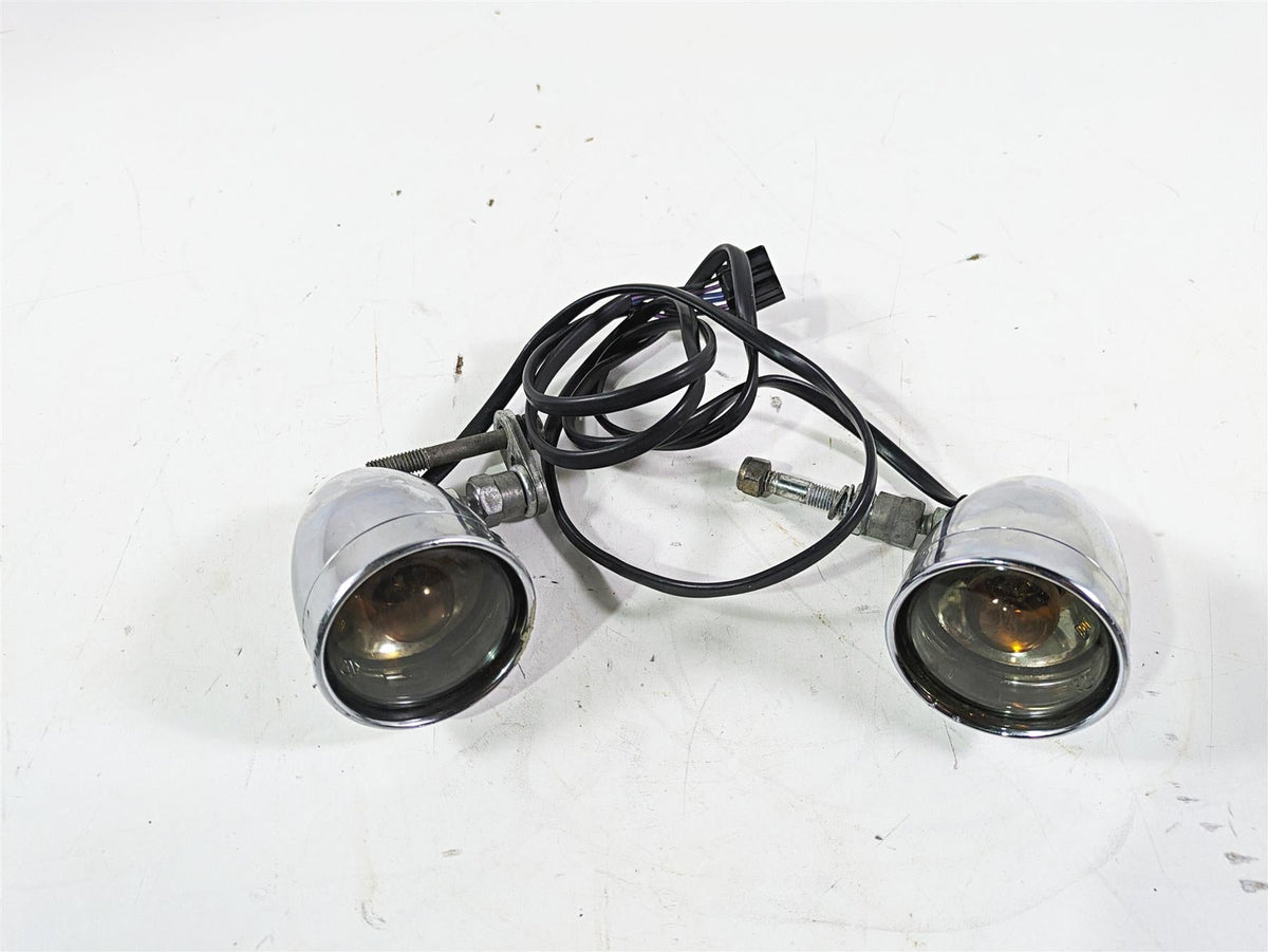 2003 Harley Dyna FXDL Low Rider 100TH Front Blinker Turn Signal Set 68972-00 {{ shop.shopifyCountryName }} - Mototech271