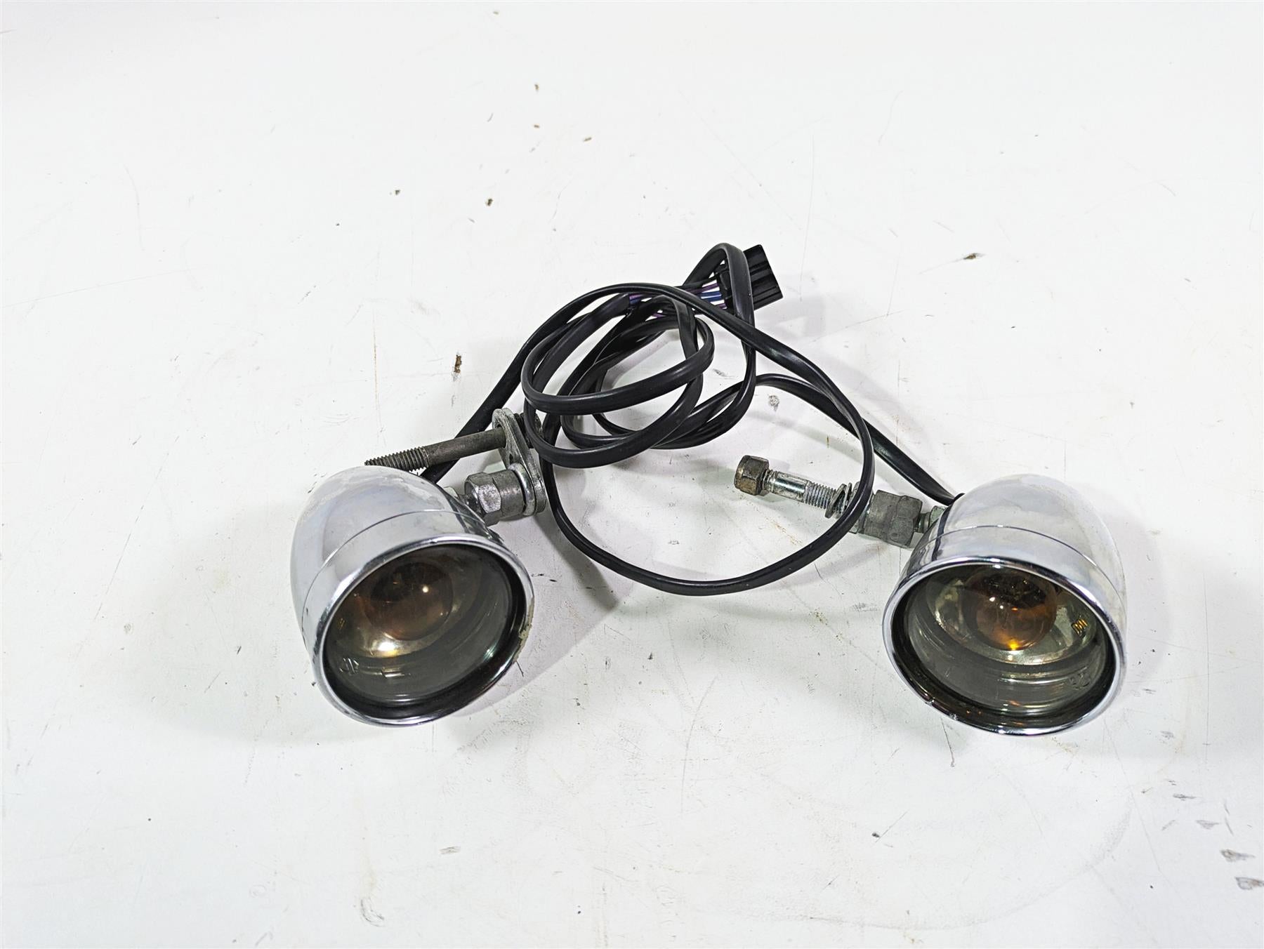 2003 Harley Dyna FXDL Low Rider 100TH Front Blinker Turn Signal Set 68972-00 {{ shop.shopifyCountryName }} - Mototech271