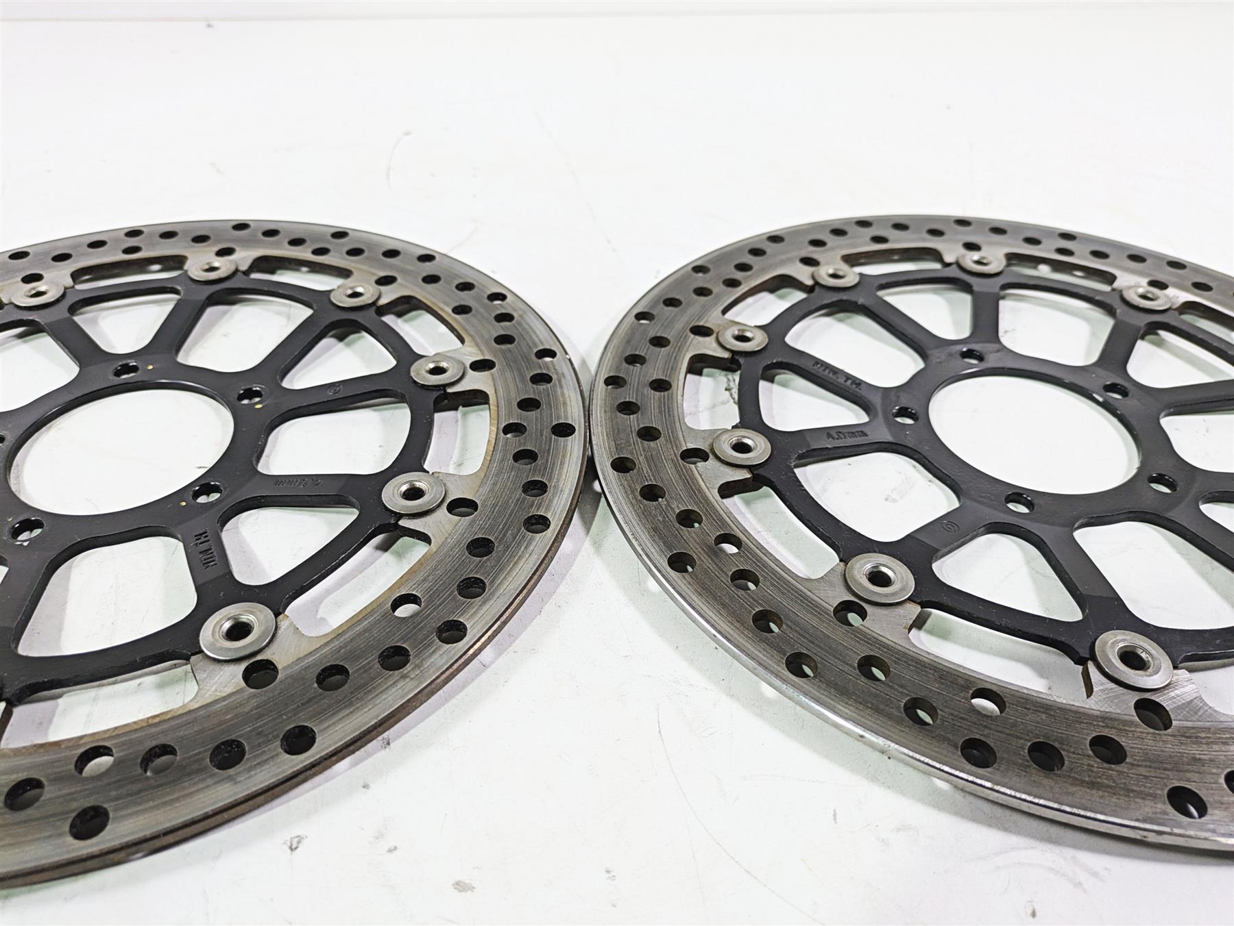 2018 Ducati Hypermotard 939 SP Front Brake Disc Rotor Set 49241011A {{ shop.shopifyCountryName }} - Mototech271