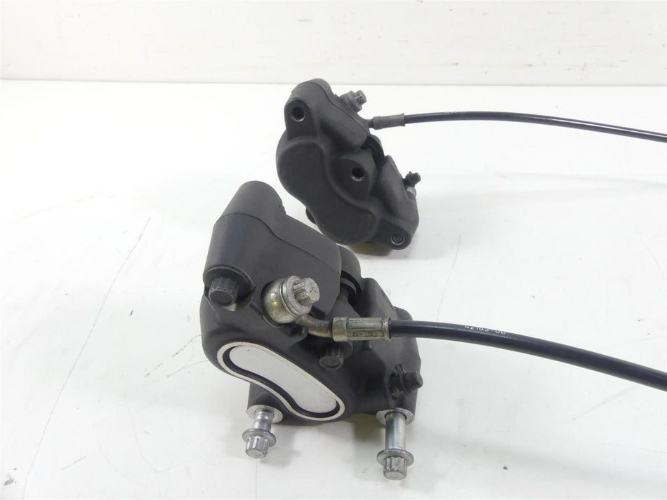 2014 Harley Dyna FXDF Fat Bob Front Dual Brake Caliper Set 41300001 41300002 {{ shop.shopifyCountryName }} - Mototech271