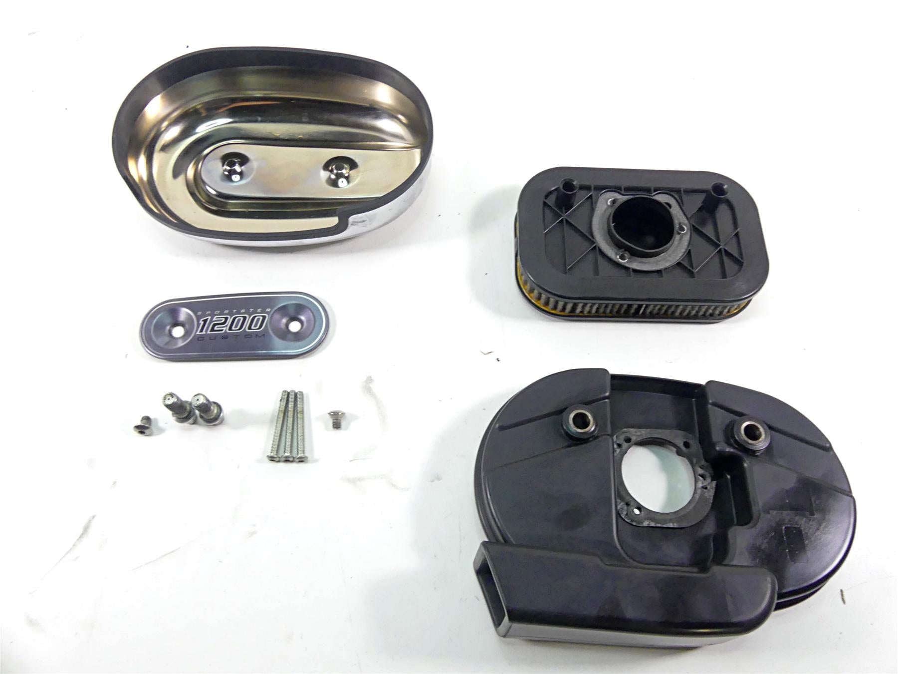 2005 Harley Sportster XL1200 C Air Filter Cleaner Breather Box 29367-04 28792-10 {{ shop.shopifyCountryName }} - Mototech271