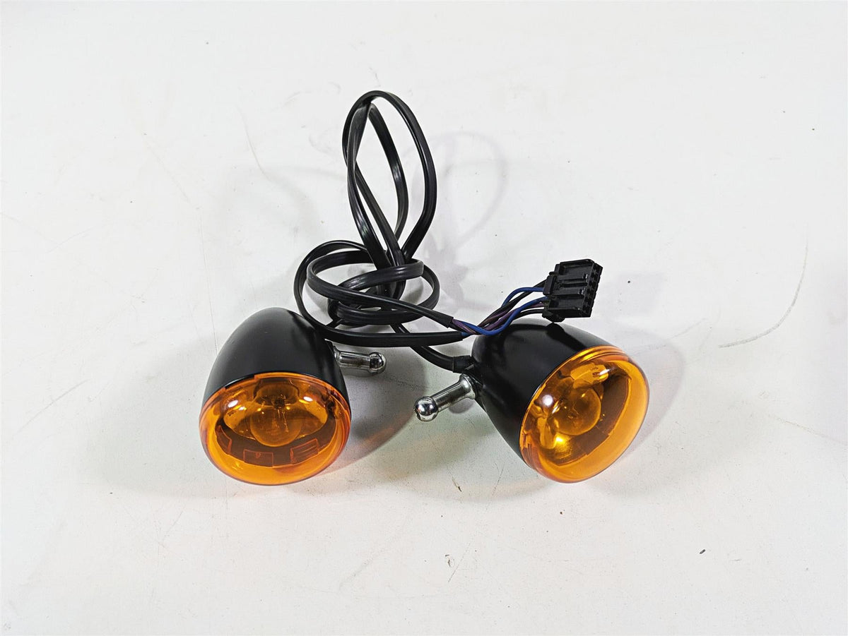2009 Harley XR1200 Sportster Front Blinker Turn Signal Set 68804-06 {{ shop.shopifyCountryName }} - Mototech271