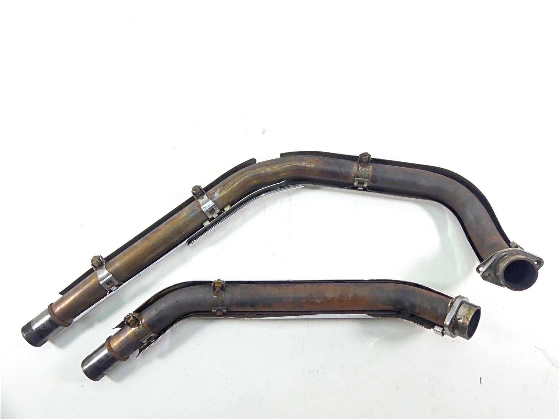 2007 Honda VTX1800 T2 Oem Exhaust Header Manifold Pipe Set 18320-MCV-000 {{ shop.shopifyCountryName }} - Mototech271