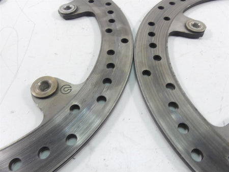 2012 BMW S1000RR K46 Front Brembo Brake Disc Rotor Set 320Mm 34117723493 {{ shop.shopifyCountryName }} - Mototech271