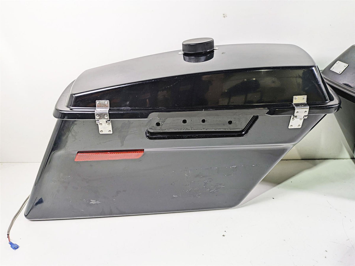 2008 Harley Touring FLHTP Electra Glide Saddlebag Saddle Bag Set 90634-93 {{ shop.shopifyCountryName }} - Mototech271