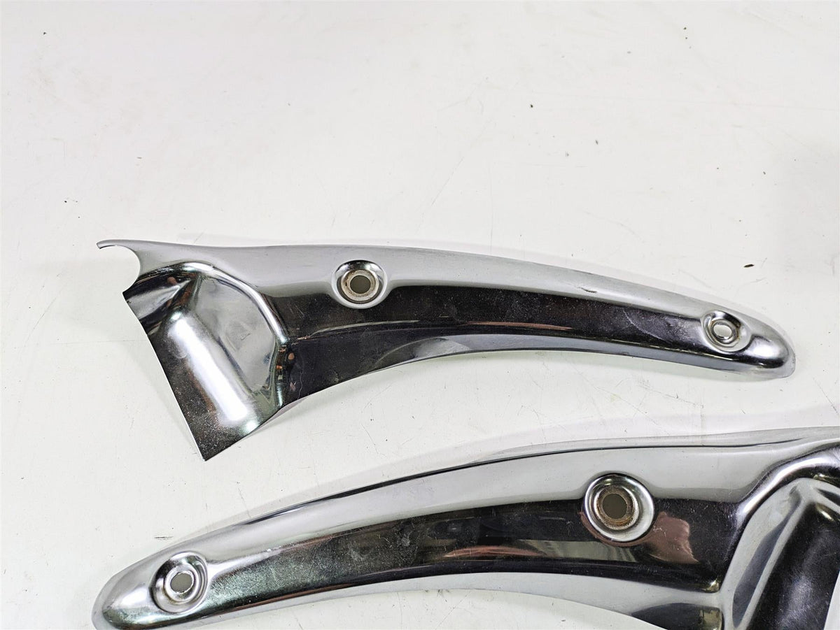 2006 Triumph Rocket 3 Rear Fender Chrome Braces Struts Covers T2306014 T2306024 {{ shop.shopifyCountryName }} - Mototech271