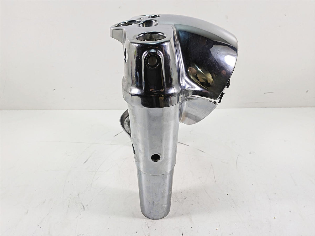 2012 Harley FLD Dyna Switchback Chrome Headlight Head Light Nacelle Set 61400078 {{ shop.shopifyCountryName }} - Mototech271