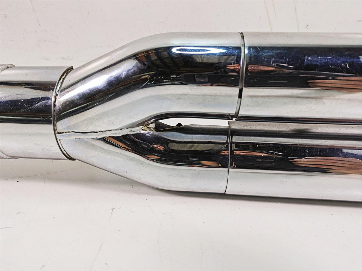 2008 Harley FLHTCU Electra Glide Vance Hines Pro Pipe 2 into 1 Exhaust Set 17557 {{ shop.shopifyCountryName }} - Mototech271