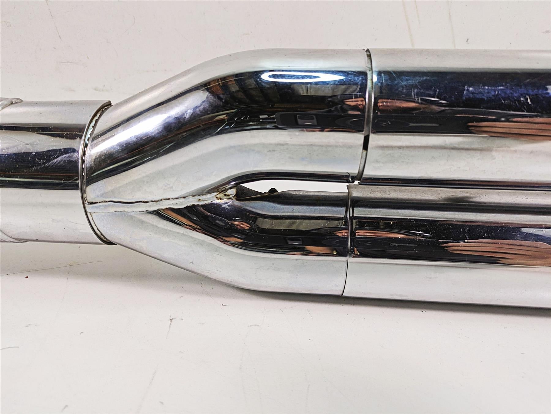 2008 Harley FLHTCU Electra Glide Vance Hines Pro Pipe 2 into 1 Exhaust Set 17557 {{ shop.shopifyCountryName }} - Mototech271
