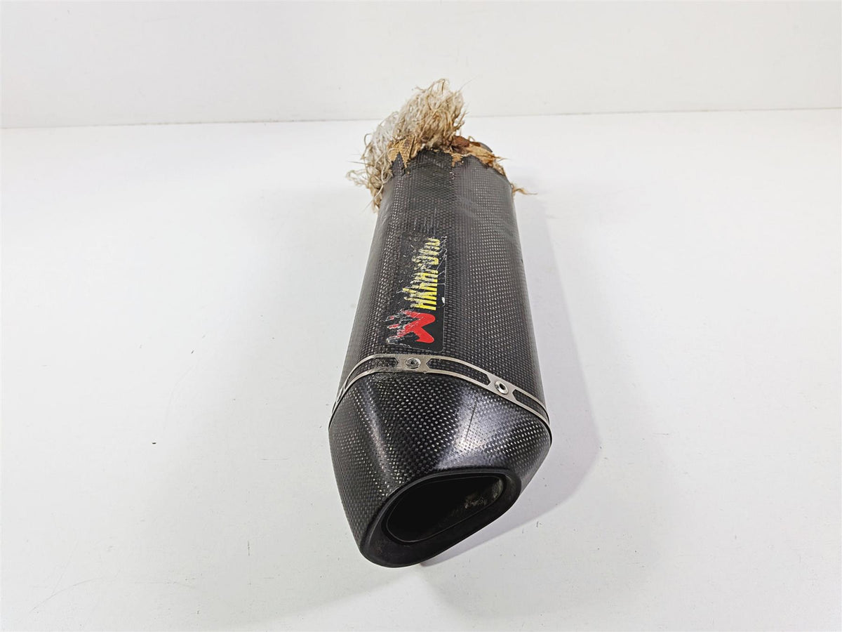 2016 BMW S1000RR K46 Damaged Akrapovic Carbon Fiber Exhaust Pipe Muffler M-HR045-Mototech271