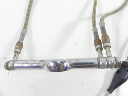 2002 Harley Touring FLHRCI Road King Apehanger 14" Cable & Brake Line set {{ shop.shopifyCountryName }} - Mototech271