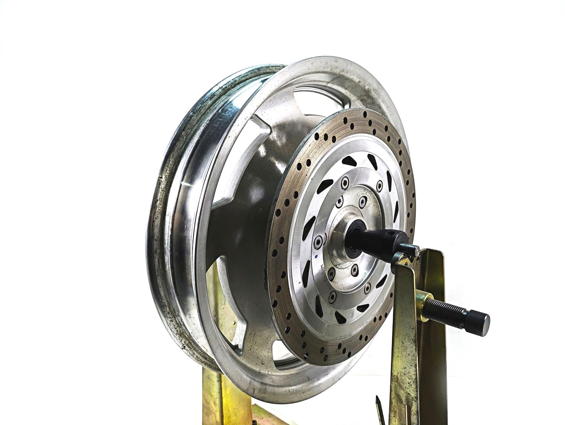 2006 Honda V-Twin VTX1300 R Straight Enkei 17x3 Front Wheel Rim 44650-MEA-910 {{ shop.shopifyCountryName }} - Mototech271
