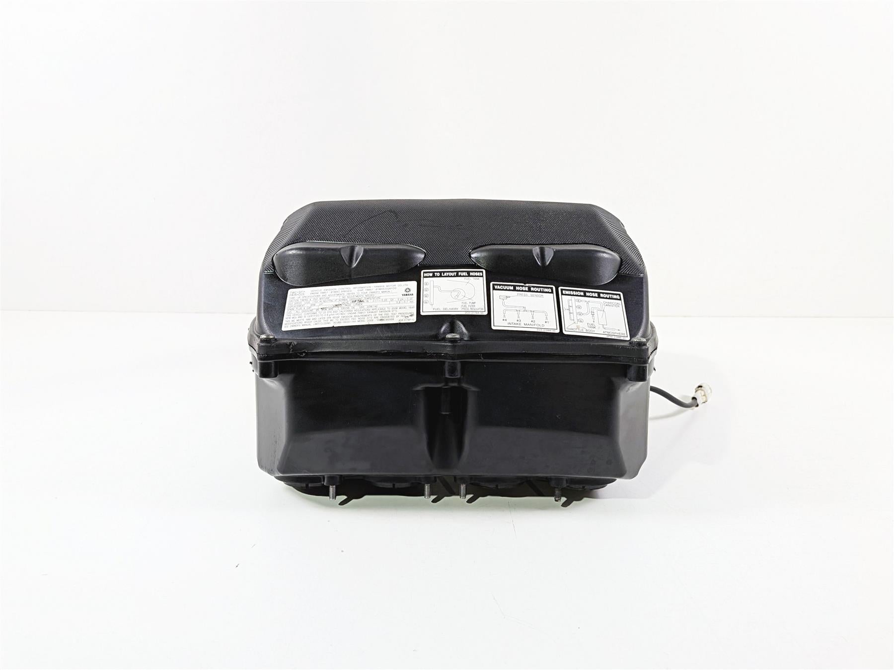 2008 Yamaha YZF R1 RN19 Air Box Breather & Actuator & Stacks 4C8-1440B-00-00 {{ shop.shopifyCountryName }} - Mototech271