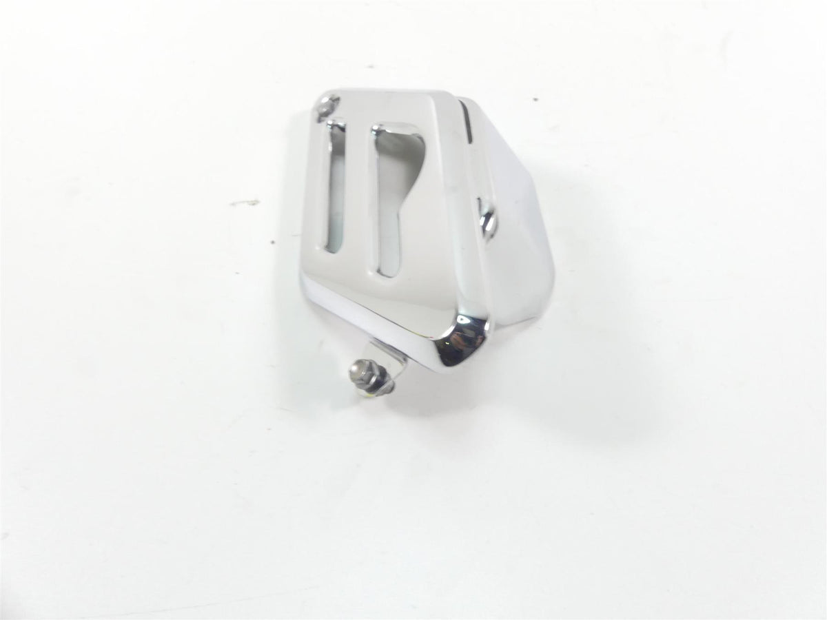 2013 Triumph Rocket 3 Touring Rear Brake Master OEM Cylinder Chrome Cover {{ shop.shopifyCountryName }} - Mototech271