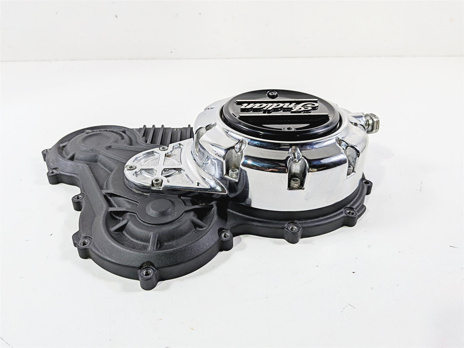 2021 Indian Scout 1200 Engine Side Chrome Clutch Cover 5632943 5143238 {{ shop.shopifyCountryName }} - Mototech271